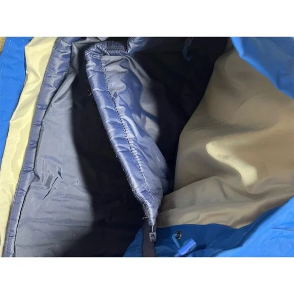 The North Face 3-in-1 Hooded Jacket Mens 2XL Blue Waterproof Full Zip